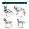 Picture of Kuoser Recovery Suit for Dogs Cats After Surgery, Professional Pet Recovery Shirt Dog Abdominal Wounds Bandages, Substitute E-Collar & Cone,Prevent Licking Dog Onesies Pet Surgery Recovery Suit