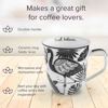 Picture of Karma Gifts 14 oz Black and White Boho Mug Flamingo - Cute Coffee and Tea Mug - Ceramic Coffee Mugs for Women and Men