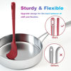 Picture of ChefAide 4 Pieces Silicone Spatula Set, Food Grade Rubber Spatula, Upgrade Strong Handle with Ergonomic Grip, Heat Resistant for Nonstick Cookware, Cooking