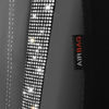 Picture of CAR PASS Leather Car Seat Covers Tesla Model 3 High Back Bucket Bling Diamond Front Seat, Waterproof Universal Shining Glitter Crystal Sparkle Fit Model Y, Truck SUV Cute Women Girl, Silver Rhinestone