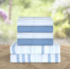 Picture of Elegant Comfort Softest and Coziest 6-Piece Sheet Set - 1500 Premium Hotel Quality Microfiber - Deep Pocket, Wrinkle Resistant 6-Piece Floral Bed Sheet Set, King, Traci Aqua