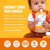 Picture of Serenity Kids 6+ Months World Explorers Baby Food Pouches Puree Made with Ethically Sourced Meat & Organic Veggies - 3.5 Ounce BPA-Free Pouch - Chicken Coconut Curry - 6 Count - Chicken Baby Food