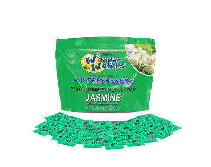 Picture of Wonder Wafers 250 Count Unwrapped Automobile Professional Use Air Fresheners Car and Truck Detail (Jasmine)