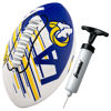 Picture of Franklin Sports NFL Los Angeles Rams Football - Youth Mini Football - 8.5" Junior Size Ball - SPACELACE Easy Grip Texture- Perfect for Kids