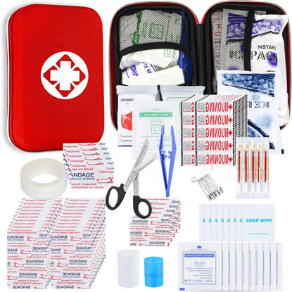 Picture of Car-Home Survival First-Aid Kit Emergency-Kit - 273Pcs Equipment Travel Supplies Camping Hiking Keep Going YIDERBO