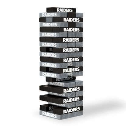 Picture of Wild Sports NFL Las Vegas Raiders Table Top Stackers 3" x 1" x .5", Team Color