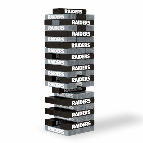 Picture of Wild Sports NFL Las Vegas Raiders Table Top Stackers 3" x 1" x .5", Team Color