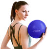 Picture of Trideer Pilates Ball 9 Inch Core Ball, Small Exercise Ball with Exercise Guide Barre Ball Mini Yoga Ball for Pilates, Yoga, Core Training, Physical Therapy, Balance, Stability, Stretching (Indigo)