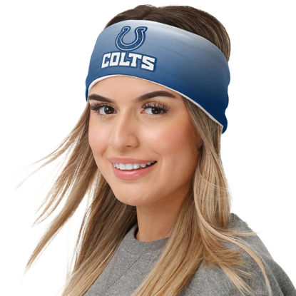 Picture of FOCO Indianapolis Colts NFL Womens Gradient Printed Headband