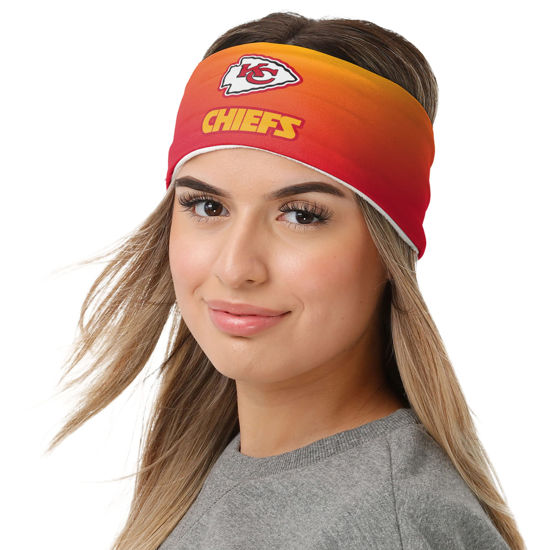 Picture of FOCO Kansas City Chiefs NFL Womens Gradient Printed Headband