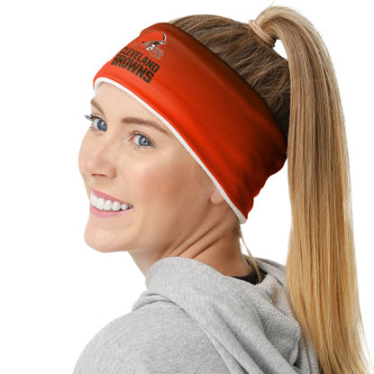 Picture of FOCO Cleveland Browns NFL Womens Gradient Printed Headband