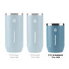 Picture of ThermoFlask 2-in-1 Vacuum Insulated Can Cooler Cup, 12 oz, Premium Quality, Fits Standard Size Cans, Sweatproof, Non-Slip Base, Ultimate Gray