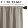 Picture of RYB HOME RV Curtains Blackout - Thermal Insulating Privacy Door Windows Camper Curtains for Kids Nursery RV Bunk Bedroom Windows Bathroom, Width 29 x Length 24, Sand, 2 Pcs
