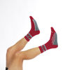 Picture of For Bare Feet NFL TAMPA BAY BUCCANEERS Lil' Deuce Quarter Sock Team Color Large