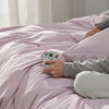 Picture of Bedsure Twin/Twin XL Duvet Cover Kids - Soft Double Brushed Duvet Cover Twin, 2 pcs, Includes 1 Pink Mocha Kids' Duvet Cover (68"x90") with Zipper Closure & 1 Pillow Sham, NO Comforter