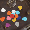 Picture of Augshy Guitar Picks, 150 Pack Premium Celluloid Guitar Pick Variety Pack with Organizer Storage Box Includes Thin, Medium & Heavy Gauges for Acoustic Guitar, Electric Guitar, Bass（0.46 0.71 0.96mm)