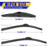 Picture of 3 wipers Replacement for 2012-2019 Toyota Prius C, Windshield Wiper Blades Original Equipment Replacement - 28"/14"/8" (Set of 3) U/J HOOK