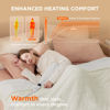 Picture of Bedsure Electric Blanket Full Size - Soft Flannel Heated Blanket, Fast Heating with 10 Time Settings & 6 Heat Settings, Warm Gift for Grandma (72x84 inches, Ivory)