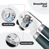 Picture of Can Opener Manual with Magnet and Sharp Blade Smooth Edge, Handheld Openers with Big Effort-Saving Knob, Can Opener with Multifunctional Bottles Opener, Green