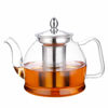 Picture of HIWARE 1000ml Glass Teapot with Removable Infuser, Stovetop Safe Tea Kettle, Blooming and Loose Leaf Tea Maker Set
