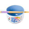 Picture of Silver Buffalo Care Bears Food Sushi Ceramic Ramen Noodle Rice Bowl with Chopsticks, Microwave Safe, 20 Ounces