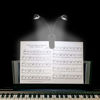 Picture of 4 Pack Music Stand Lights, Eye Caring Clip-on Piano Light, USB & AAA Battery Operated, LED Book Reading Lamps, 4 Brightness, Ideal for Musician, Kids, Piano, Orchestra, Guitar, Travel (Dual Arm)
