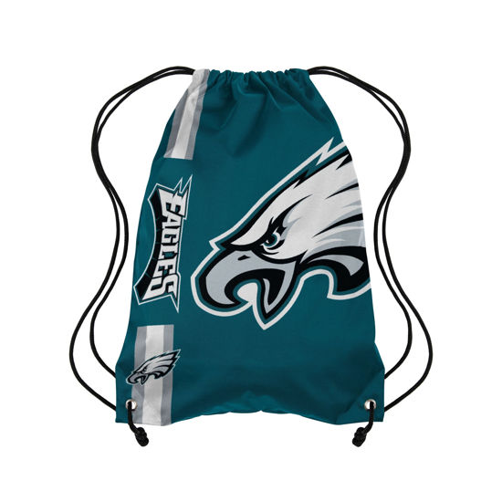 Picture of FOCO Philadelphia Eagles NFL Big Logo Drawstring Backpack