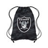 Picture of FOCO Las Vegas Raiders NFL Big Logo Camo Drawstring Backpack