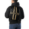 Picture of FOCO New Orleans Saints NFL Team Stripe Wordmark Drawstring Backpack