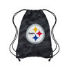 Picture of FOCO Pittsburgh Steelers NFL Big Logo Camo Drawstring Backpack