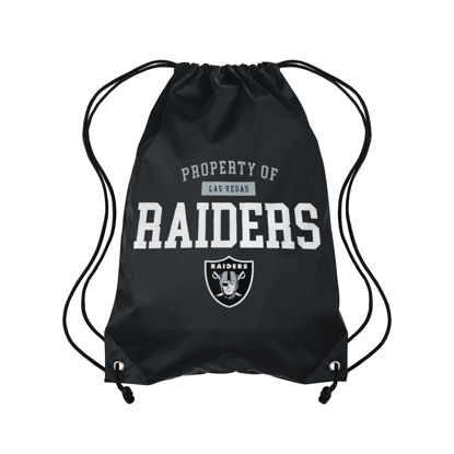 Picture of FOCO Las Vegas Raiders NFL Property Of Drawstring Backpack