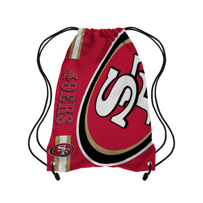 Picture of FOCO San Francisco 49ers NFL Big Logo Drawstring Backpack