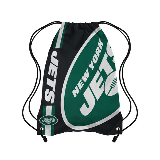 Picture of FOCO New York Jets NFL Big Logo Drawstring Backpack
