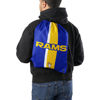 Picture of FOCO Los Angeles Rams NFL Team Stripe Wordmark Drawstring Backpack