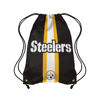 Picture of FOCO Pittsburgh Steelers NFL Team Stripe Wordmark Drawstring Backpack