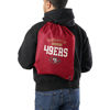 Picture of FOCO San Francisco 49ers NFL Property Of Drawstring Backpack