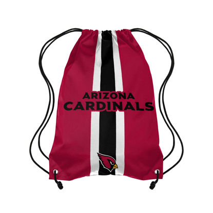 Picture of FOCO Arizona Cardinals NFL Team Stripe Wordmark Drawstring Backpack