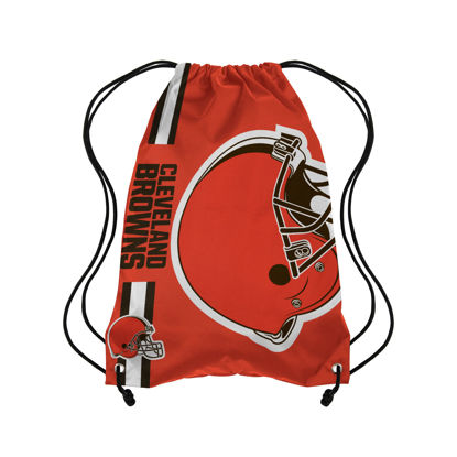 Picture of FOCO Cleveland Browns NFL Big Logo Drawstring Backpack
