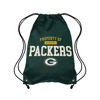Picture of FOCO Green Bay Packers NFL Property Of Drawstring Backpack