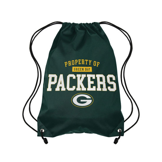 Picture of FOCO Green Bay Packers NFL Property Of Drawstring Backpack