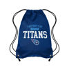 Picture of FOCO Tennessee Titans NFL Property Of Drawstring Backpack