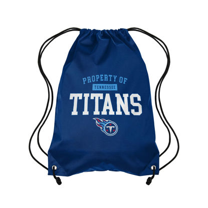Picture of FOCO Tennessee Titans NFL Property Of Drawstring Backpack