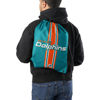 Picture of FOCO Miami Dolphins NFL Team Stripe Wordmark Drawstring Backpack