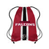Picture of FOCO Atlanta Falcons NFL Team Stripe Wordmark Drawstring Backpack