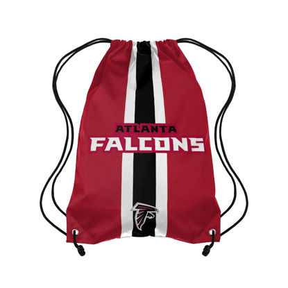 Picture of FOCO Atlanta Falcons NFL Team Stripe Wordmark Drawstring Backpack
