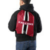 Picture of FOCO Atlanta Falcons NFL Team Stripe Wordmark Drawstring Backpack