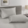 Picture of LANE LINEN 100% Organic Cotton Pillowcases - Standard Size, Ultra Soft and Crisp, Cool Percale Weave, Breathable, Sleeping Pillow Covers, Set of 2 - Snowdrop