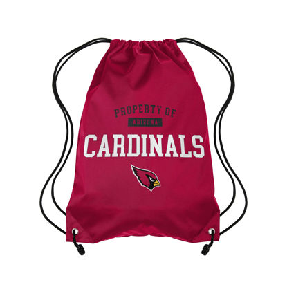 Picture of FOCO Arizona Cardinals NFL Property Of Drawstring Backpack