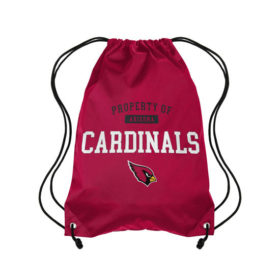 Picture of FOCO Arizona Cardinals NFL Property Of Drawstring Backpack