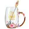 Picture of OEAGO Birthday Gifts for Women Mom Tea Cup Unique Friendship Mothers Gifts for Her from Daughter Son Ideas for Friend Female Sister Coworker